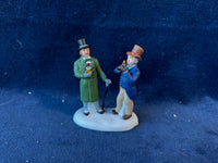 (D)Dept 56 “Pausing For A Leisurely Pipe” Figurine