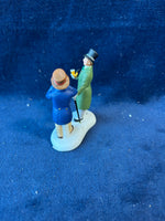 (D)Dept 56 “Pausing For A Leisurely Pipe” Figurine