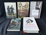 Biography & History Book Lot – Agatha Christie, Eleanor Roosevelt, Lady Bird Johnson, Churchill & More