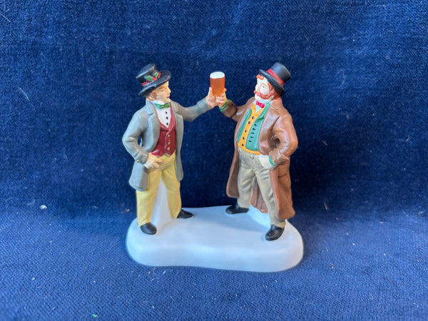 (F)Dept 56 “Tipping A Pint” Figurine