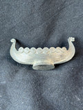 Haugrud 531 Pewter Viking Longship Norway Dragon Boat Trinket Dish
