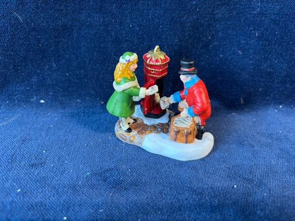 (G)Dept 56 “One More Christmas Card To Post, Please” Figurine