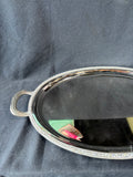 Mirrored Vanity Tray w/Handles