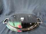 Mirrored Vanity Tray w/Handles