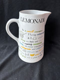 Mary Lake Thompson Lemonade Recipe Pitcher Vase by One Hundred 80 degrees