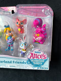 Disney Junior Alice's Wonderland Bakery 6 Piece Figure Playset, Unopened