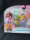 Disney Junior Alice's Wonderland Bakery 6 Piece Figure Playset, Unopened