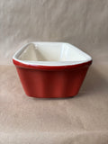 Ceramic Red Loaf Pan