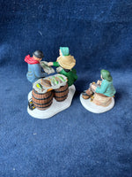 (M)Dept. 56 “A Good Days Catch” 2 Piece Figurine