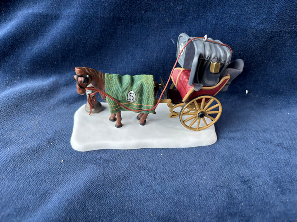 (P)Dept 56. “An Elegant Ride” Figurine
