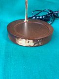 Flower Candle Warmer Lamp Floral Glass Shade *Read Description*