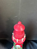Wooden Tabletop Lighthouse Figurine