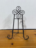 Black Cast Iron Folding Easel
