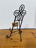 Black Cast Iron Folding Easel