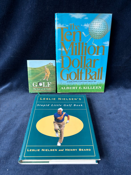 Golfing Book Lot (3)