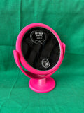Pink Round Tabletop Mirror