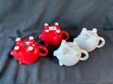 Set Of 4 Food Network Pig Mugs