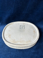 Koi Fish Pottery Trinket Dish With Lid