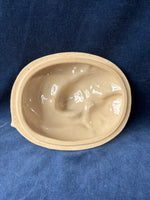 Koi Fish Pottery Trinket Dish With Lid