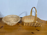 Woven Basket Lot (2)