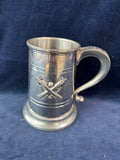 Colonial Pewter by Boardman Glass Bottom