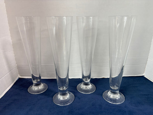 Set Of 4 Pilsner Glasses