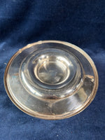 Gorham Gravy Sauce Bowl With Attached Plate Silver Plated
