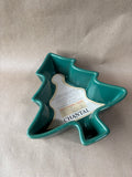 Chantal Christmas Tree Shaped Dish, Appears Unused