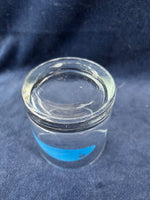 Set Of 4 Low Ball Glasses Blue Fish