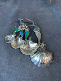 4-Piece Embossed Mermaids Measuring Spoon Set