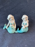 Set Of 2 World Market Mermaid Salt & Pepper Shakers