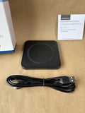 Insignia 5 W Qi Wireless Charging Pad - Powered On