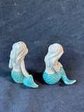 Set Of 2 World Market Mermaid Salt & Pepper Shakers