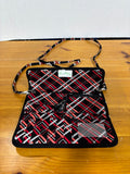 Vera Bradley Trifold Sleek Wallet w/Crossbody Strap Pirouette Magnetic Closure