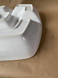 Threshold White Porcelain Square 5-Compartment Serving Dish