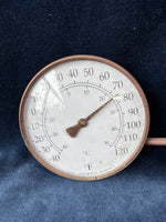 Conant Custom Brass Inc Thermometer Burlington Vermont Outdoor Wall Mount *Read Description*
