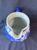 Victoria Ware Ironstone Pitcher Jug Flow Old World Scene