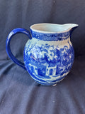 Victoria Ware Ironstone Pitcher Jug Flow Old World Scene