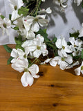 White Faux Floral Wreath