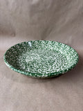 The Workshops of Gerald E. Henn Green Spongeware Baking Dish