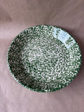 The Workshops of Gerald E. Henn Green Spongeware Baking Dish