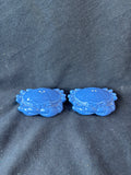 Pair Of Blue Crab Salt & Pepper Shakers