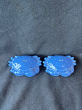 Pair Of Blue Crab Salt & Pepper Shakers
