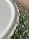 The Workshops of Gerald E. Henn Green Spongeware Baking Dish