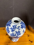 Porcelain Blue/White Bird Vase