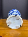 Porcelain Blue/White Bird Vase