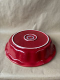 Scalloped Stoneware Pie Dish