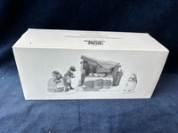 (V)Dept. 56 “Christmas Pudding Costermonger” 3 Piece Figurine Set