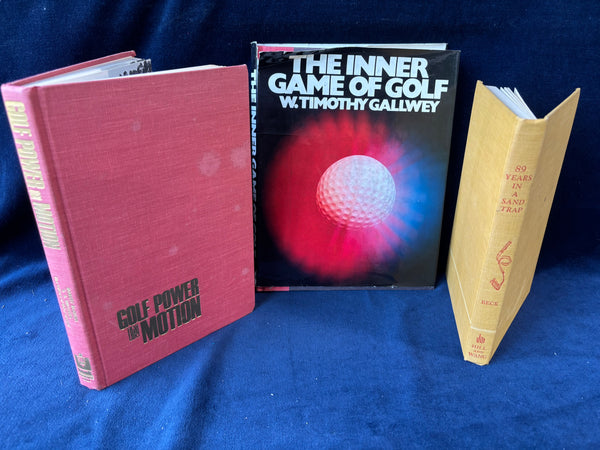 Golfing Book Lot (3)