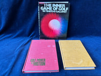 Golfing Book Lot (3)